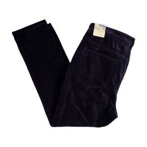 Anthropologie Womens Pilcro Purple Corduroy High Rise Skinny Pants Size 31P NWT